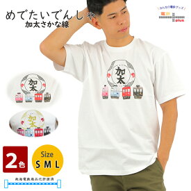 電車 tシャツ メンズ 半袖 tシャツ 電車 南海 めでたい電車 tシャツ 加太さかな線 孫 服 親子 揃い 大人 鉄道グッズ おしゃれ ゆったり 誕生日プレゼント ギフト 綿 白 ポイント消化 送料無料 キャンプ 春 f 新生活