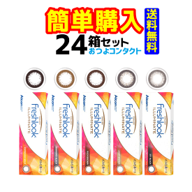 日本アルコン　フレッシュルック デイリーズ イルミネート　24箱セット　1箱30枚入　1日使い捨てサークルコンタクトレンズ・高度管理医療機器　日本全国送料無料