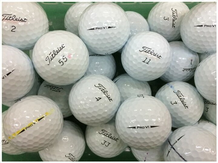 楽天市場 ５ Offクーポン Titleist タイトリスト Prov1 17年モデル ホワイト ａ級マーカー ロストボール ゴルフボール 中古 球セット ロストボール専門店 おっ球げ
