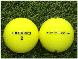 ダンロップ DUNLOP HI-BRID SOFT 324 イエロー B級 ロストボール ゴルフボール 【中古】 1球バラ売り