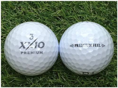 ゼクシオ PREMIUM お求めやすく価格改定 FEEL 2018年モデル ロイヤルプラチナ 中古 ギフト XXIO Ａ級マーカー 1球バラ売り ゴルフボール ロストボール