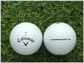キャロウェイ Callaway CHROME・SOFT X 2018年モデル ホワイト C級 ロストボール ゴルフボール 【中古】 1球バラ売り