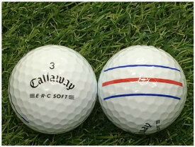 キャロウェイ Callaway E・R・C SOFT 2021年モデル トリプルトラック ホワイト C級 ロストボール ゴルフボール 【中古】 1球バラ売り