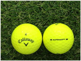キャロウェイ Callaway SUPER SOFT 2019年モデル イエロー B級 ロストボール ゴルフボール 【中古】 1球バラ売り