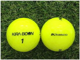 キャスコ KASCO KIRA BOON 2018年モデル イエロー B級 ロストボール ゴルフボール 【中古】 1球バラ売り