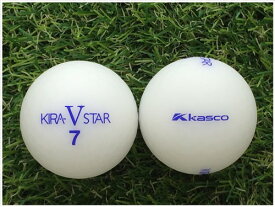 キャスコ KASCO KIRA STAR V 2017年モデル マットカラーホワイト M級 ロストボール ゴルフボール 【中古】 1球バラ売り