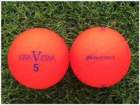 キャスコ KASCO KIRA STAR V 2017年モデル マットカラーレッド M級 ロストボール ゴルフボール 【中古】 1球バラ売り
