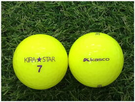 キャスコ KASCO KIRA★STAR 2013年モデル イエロー S級 ロストボール ゴルフボール 【中古】 1球バラ売り