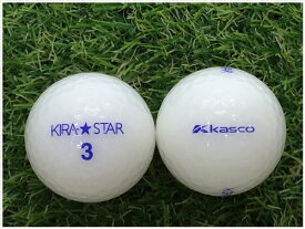 キャスコ KASCO KIRA★STAR 2015年モデル ホワイト S級 ロストボール ゴルフボール 【中古】 1球バラ売り