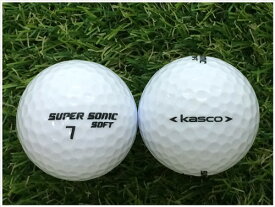 キャスコ KASCO SUPER SONIC SOFT 2018年モデル ホワイト S級 ロストボール ゴルフボール 【中古】 1球バラ売り