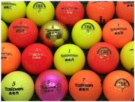 【送料無料】 ワークスゴルフ WORKS GOLF TOBiEMON シリーズ混合 カラー混合 S級 ロストボール ゴルフボール 【中古】 30球セット