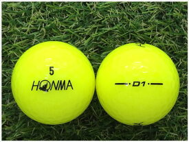 本間ゴルフ ホンマ HONMA D1 2018年モデル イエロー M級 ロストボール ゴルフボール 【中古】 1球バラ売り