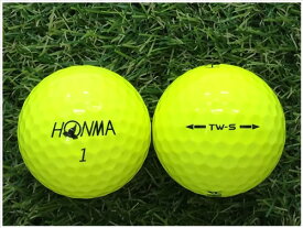 本間ゴルフ ホンマ HONMA TW-S 2019年モデル イエロー B級 ロストボール ゴルフボール 【中古】 1球バラ売り