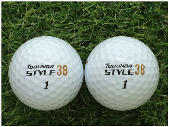楽天市場 中古 Tobunda トブンダ Style 38 ホワイト ｓ級 ゴルフボール ロストボール 1球バラ売り ロストボール 専門店 おっ球げ
