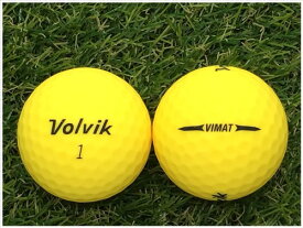 ボルビック Volvik VIMAX SOFT マットカラー イエロー S級 ロストボール ゴルフボール 【中古】 1球バラ売り