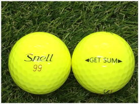 スネルゴルフ Snell Golf GET SUM イエロー B級 ロストボール ゴルフボール 【中古】 1球バラ売り