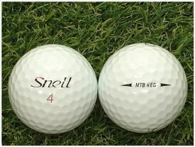 スネルゴルフ Snell Golf MTB RED 2018年モデル ホワイト B級 ロストボール ゴルフボール 【中古】 1球バラ売り