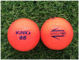 イグニオ IGNIO STYLE 40 オレンジ S級 ロストボール ゴルフボール 【中古】 1球バラ売り