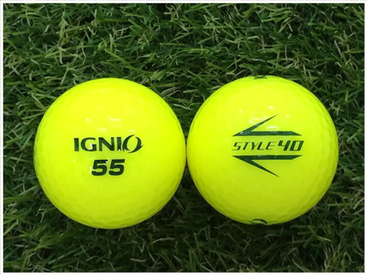 楽天市場 新春クーポン ロストボール イグニオ Ignio Style 40 イエロー s級 ゴルフボール 中古 1球バラ売り ロストボール 専門店 おっ球げ 楽天市場 新春クーポン ロストボール イグニオ Ignio Style 40 イエロー s級 ゴルフボール 中古 1球バラ売り ロストボール 専門店 おっ球げ
