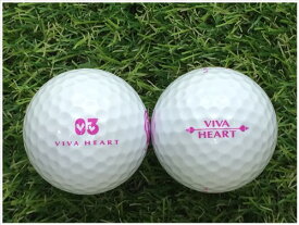 ビバハート VIVA HEART VHL 001 2016年モデル ホワイト M級 ロストボール ゴルフボール 【中古】 1球バラ売り