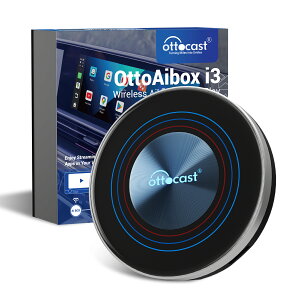 �I�b�g�L���X�g�y�����X�zottocast BMW�Ԏ�Ή� OttoAibox i3 CarPlay AI�{�b�N�X(Android 13���� 4+64GB)�u�Ή��@��FID6 ID7 ID8 ID9�i�����i�r���ڎԁj�vYouTube/Netflix/ABEMA�ԓ����� Android 13���� ��ʕ����\�� BM
