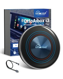 【期間限定★特価 7/17まで】【公式店】オットキャスト OttoAibox i3 BMW車種対応　CarPlay AI Box i3 |対応機種：ID6、ID7、ID8、ID9（純正ナビ搭載車）| YouTubeなどネット動画視聴可|Android 13搭載 | 4GBメモリ/ 64GBストレージ| 画面分割表示| Ottocast 新型 公式 |