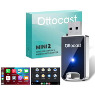 【在庫一掃&赤字覚悟】【公式店】オットキャストミニ Ottocast MINI CarPlay Android Auto ワイヤレスUSB…