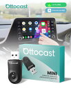 【公式店】オットキャスト ミニ ottocast mini 2025新型 carplay ワイヤレス Android Auto ワイヤレスUSBカーアダプタ…