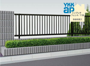 YKK YKKAP �V���v���I�t�F���X T1�^ T100 W1975×H1000 ���R���d�l �t�F���X �A���~�F ���Ċi�q 22�{ �ډB�� ���� ���� ���E �K�[�f�j���O DIY