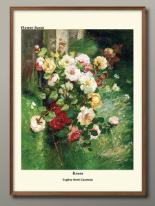 Ԃ̍V[Y IWii Roses Eug?ne Henri Cauchois A3 TCY |X^[ A[g  G CeA k CXg }bg  A[gpl z t[ fUC Ǌ| Mt
