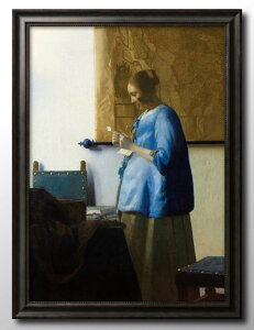 nlX tF[ Woman Reading a letter A3 TCY |X^[ A[g  G CeA k CXg }bg  A[gpl z t[ fUC Ǌ| Mtg Vzj f