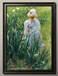 ���{�� �`���[���Y �R�[�g�j�[ �J���� THE IRIS BED A3 �T�C�Y �|�X�^�[ �A�[�g ������� �G�� �C���e���A �k�� �C���X�g �}�b�g�� ������ �A�[�g�p�l�� �z �t���[�� �f�U�C�� �Ǌ|�� �M�t�g �V�z