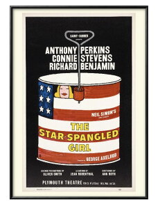 MIT�|�X�^�[ The Star-Spangled Girl A3 �T�C�Y �|�X�^�[ �A�[�g ������� �G�� �C���e���A �k�� �C���X�g �}�b�g�� ������ �A�[�g�p�l�� �z �t���[�� �f�U�C�� �Ǌ|�� �M�t�g �V�z�j�� �f�B�X�v���C 