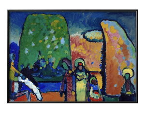 ワシリー カンディンスキー Study for Improvisation A3 サイズ ポスター アート おしゃれ 絵画 インテリア 北欧 イラスト マット紙 艶消し アートパネル 額 フレーム デザイン 壁掛け ギフト 新築祝