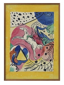 ワシリー カンディンスキー A3 サイズ ポスター アート おしゃれ 絵画 インテリア 北欧 イラスト マット紙 艶消し アートパネル 額 フレーム デザイン 壁掛け ギフト 新築祝い ディスプレイ