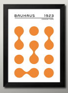 日本製 バウハウス BAUHAUS A3 サイズ ポスター アート おしゃれ 絵画 インテリア 北欧 イラスト マット…