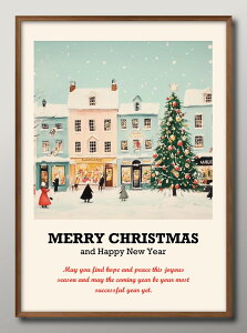 [NX}X Xmas Christmas T^N[X re[WCXg A3 TCY |X^[ A[g  G CeA k CXg }bg  A[gpl z t[ fUC 