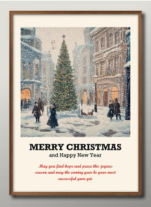 [NX}X Xmas Christmas T^N[X re[WCXg A3 TCY |X^[ A[g  G CeA k CXg }bg  A[gpl z t[ fUC 