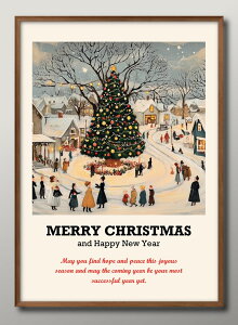 [NX}X Xmas Christmas T^N[X re[WCXg A3 TCY |X^[ A[g  G CeA k CXg }bg  A[gpl z t[ fUC 