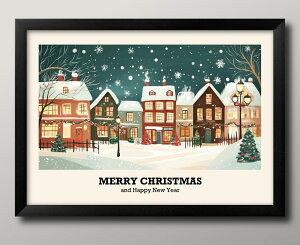 [NX}X Xmas Christmas T^N[X re[WCXg A3 TCY |X^[ A[g  G CeA k CXg }bg  A[gpl z t[ fUC 