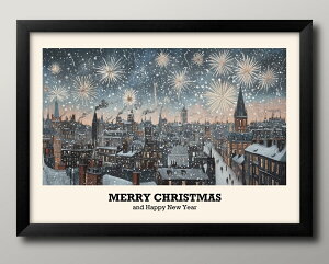 [NX}X Xmas Christmas T^N[X re[WCXg A3 TCY |X^[ A[g  G CeA k CXg }bg  A[gpl z t[ fUC 