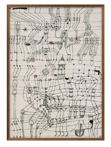 �p�E�� �N���[ Drawing Knotted in the Manner of a Net A3 �T�C�Y �|�X�^�[ �A�[�g ������� �G�� �C���e���A �k�� �C���X�g �}�b�g�� ������ �A�[�g�p�l�� �z �t���[�� �f�U�C�� �Ǌ|�� �M�t�g �V�z�j�� 