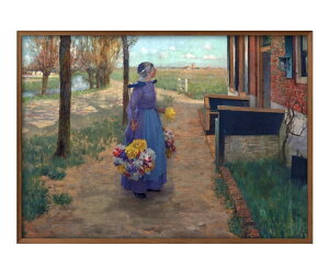 W[W qb`RbN Flower Girl in Holland A3 TCY |X^[ A[g  G CeA k CXg }bg  A[gpl z t[ fUC Ǌ| Mtg Vzj f