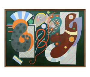 ワシリー カンディン スキー NOEUD ROUGE A3 サイズ ポスター アート おしゃれ 絵画 インテリア 北欧 イラスト マット紙 艶消し アートパネル 額 フレーム デザイン 壁掛け ギフト 新築祝い ディ