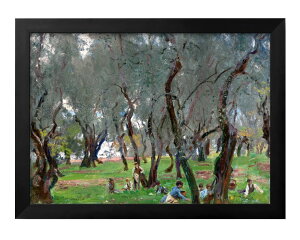 �W���� �V���K�[ �T�[�W�F���g The Olive Grove A3 �T�C�Y �|�X�^�[ �A�[�g ������� �G�� �C���e���A �k�� �C���X�g �}�b�g�� ������ �A�[�g�p�l�� �z �t���[�� �f�U�C�� �Ǌ|�� �M�t�g �V�z�j�� 