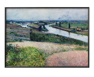 �M���X�^�[�� �J�C���{�b�g La Seine ? la Pointe d'Epinay A3 �T�C�Y �|�X�^�[ �A�[�g ������� �G�� �C���e���A �k�� �C���X�g �}�b�g�� ������ �A�[�g�p�l�� �z �t���[�� �f�U�C�� �Ǌ|�� �M�t�g �V