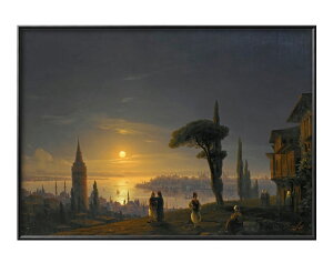 C@ AC@]tXL[ The Galata Tower By Moonlight A3 TCY |X^[ A[g  G CeA k CXg }bg  A[gpl z t[ fUC Ǌ| Mtg 