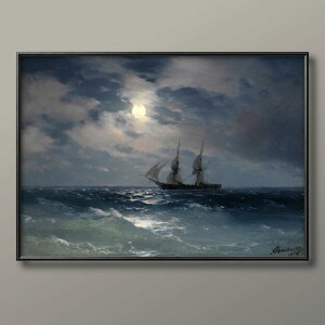 C@ AC@]tXL[ The Brig Mercury in Moonlight A3 TCY |X^[ A[g  G CeA k CXg }bg  A[gpl z t[ fUC Ǌ| Mtg 