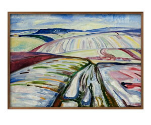 Gh@h N Snow Landscape, Th?ringen A3 TCY |X^[ A[g  G CeA k CXg }bg  A[gpl z t[ fUC Ǌ| Mtg Vzj f