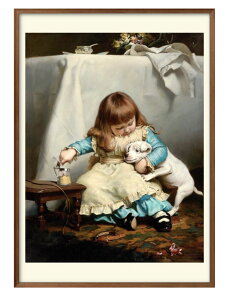 チャールズ バートン バーバー A3 サイズ ポスター アート おしゃれ 絵画 インテリア 北欧 イラスト マット紙 艶消し アートパネル 額 フレーム デザイン 壁掛け ギフト 新築祝い ディスプレ